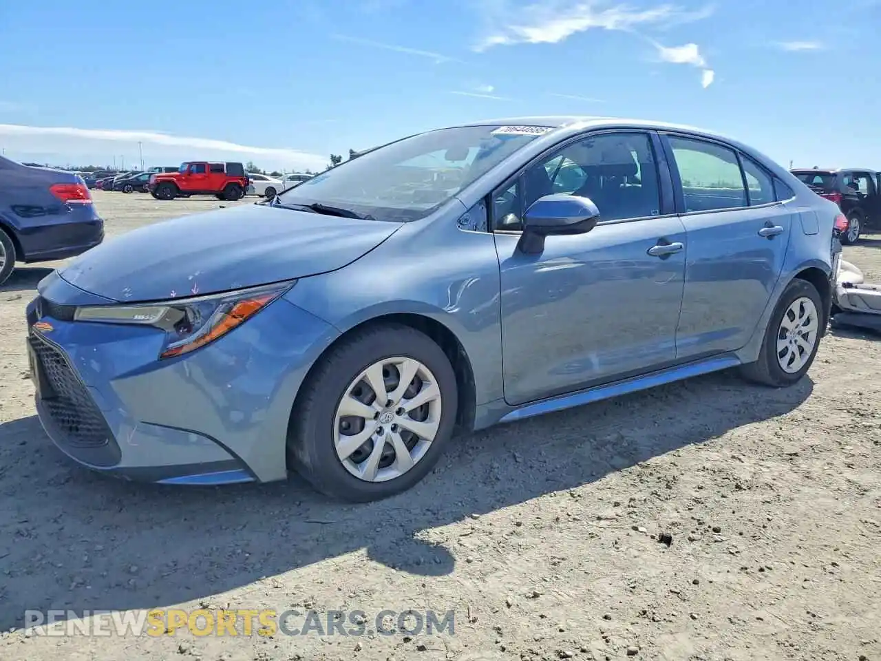 1 Photograph of a damaged car JTDEPMAE4MJ166900 TOYOTA COROLLA 2021