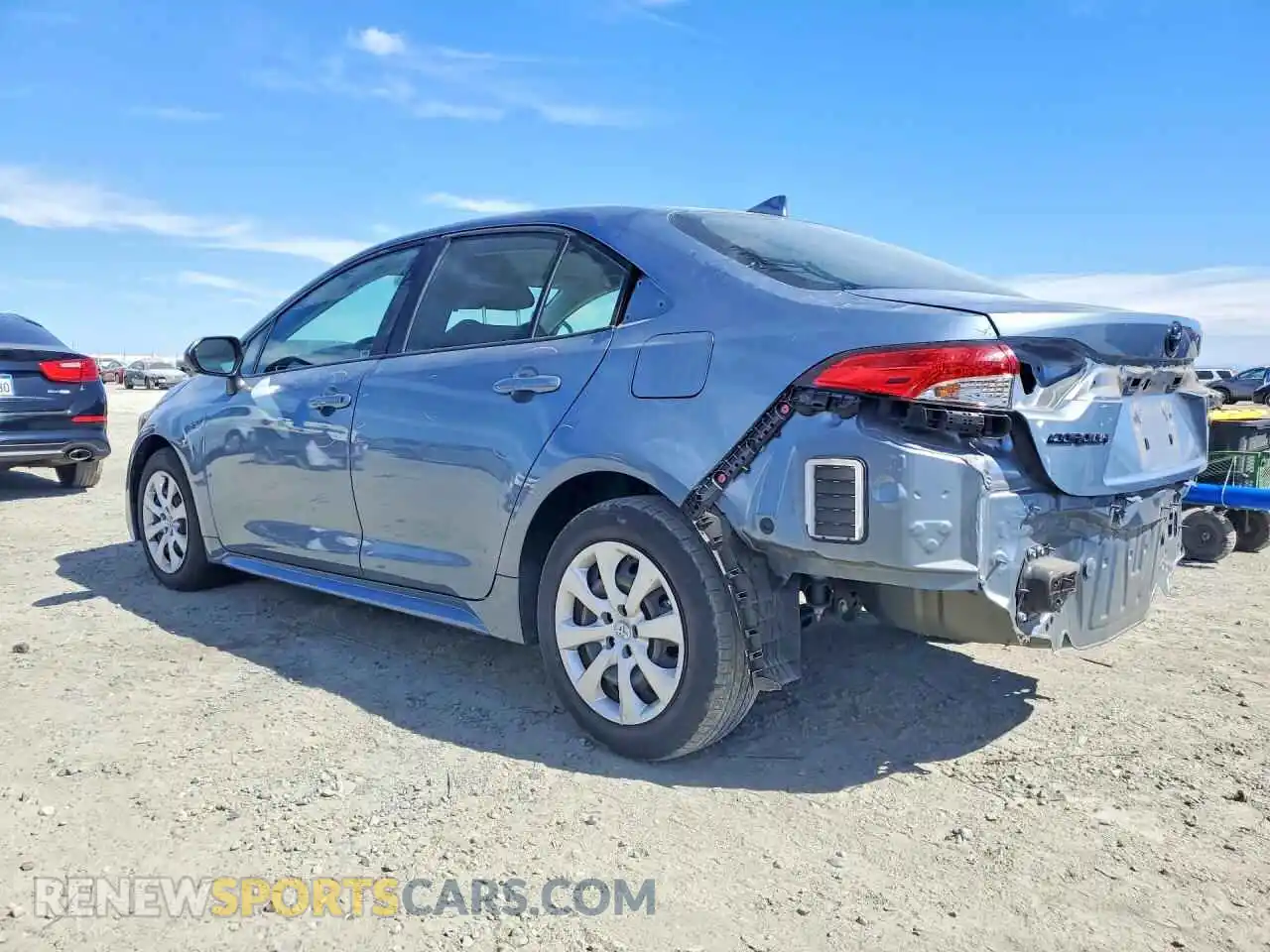 2 Photograph of a damaged car JTDEPMAE4MJ166900 TOYOTA COROLLA 2021