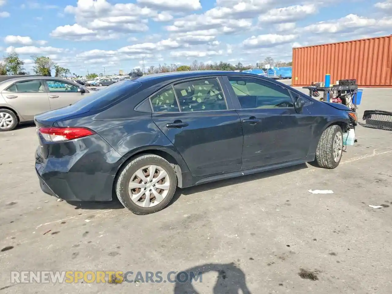 3 Photograph of a damaged car JTDEPMAE4MJ167044 TOYOTA COROLLA 2021