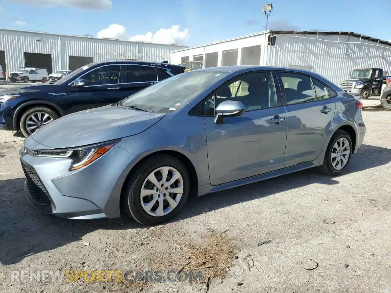 1 Photograph of a damaged car JTDEPMAE4MJ167559 TOYOTA COROLLA 2021