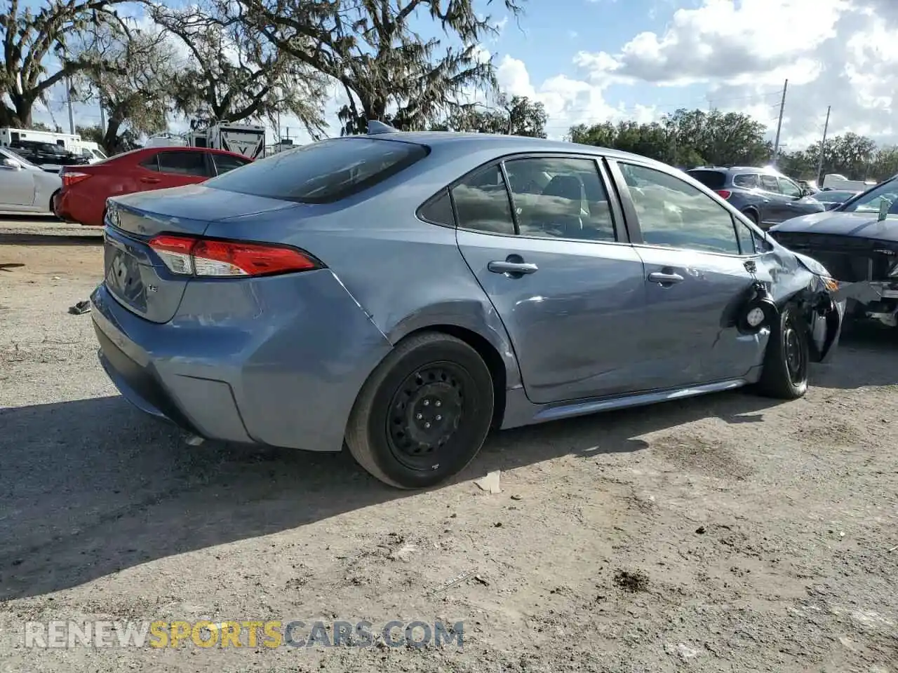 3 Photograph of a damaged car JTDEPMAE4MJ167559 TOYOTA COROLLA 2021