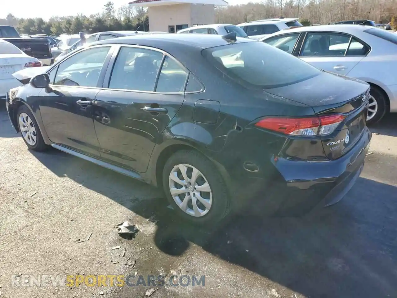 2 Photograph of a damaged car JTDEPMAE4MJ171014 TOYOTA COROLLA 2021