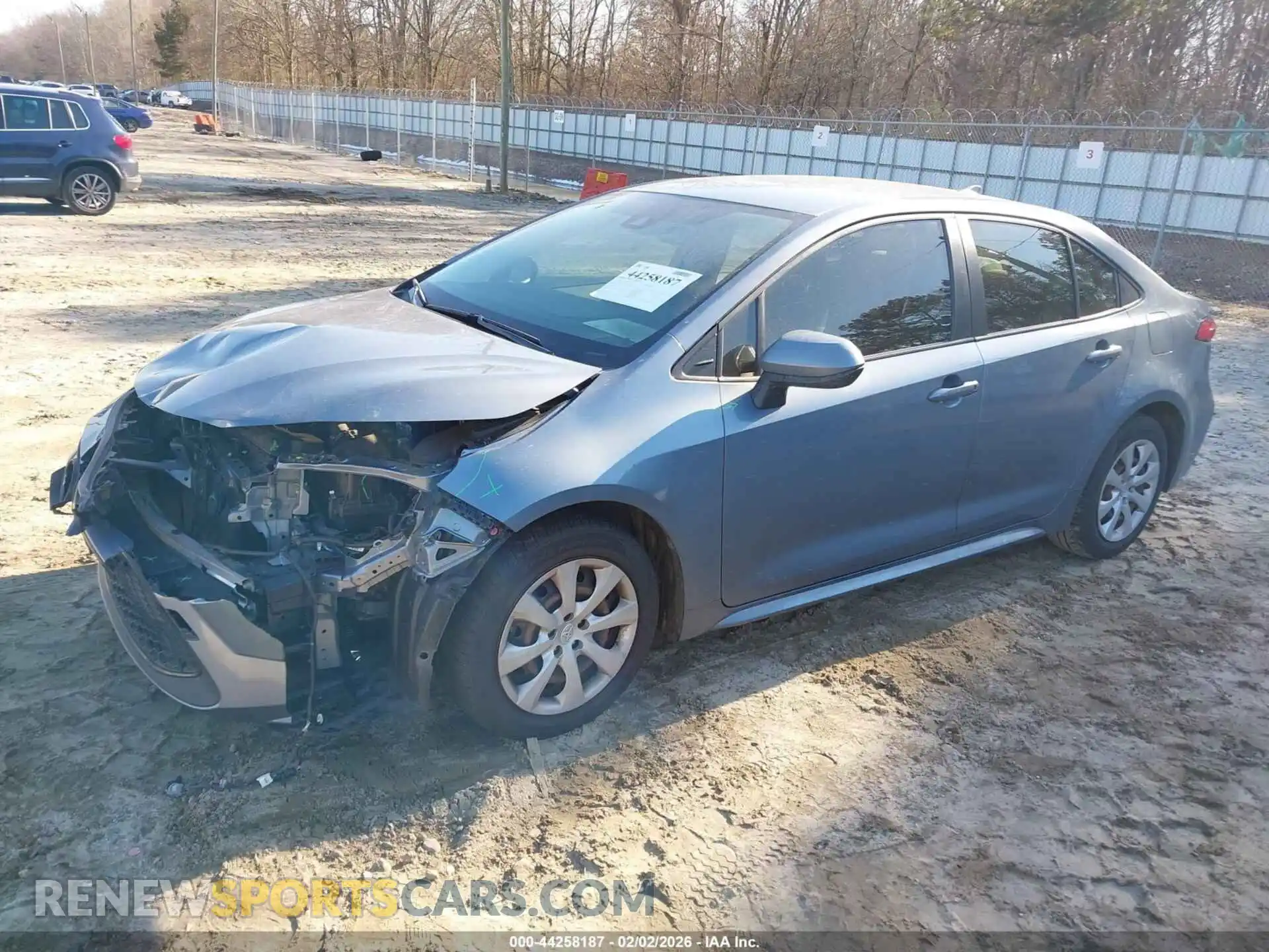 2 Photograph of a damaged car JTDEPMAE4MJ172597 TOYOTA COROLLA 2021