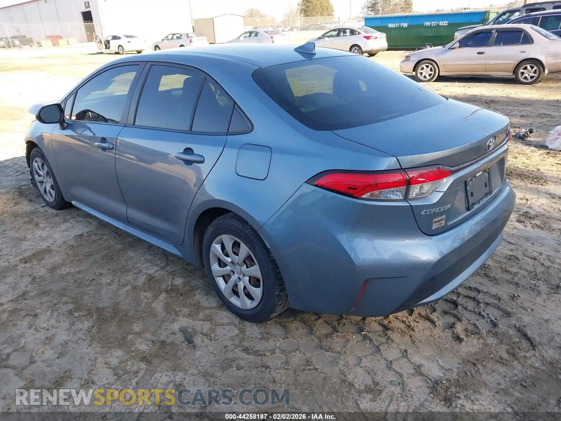 3 Photograph of a damaged car JTDEPMAE4MJ172597 TOYOTA COROLLA 2021