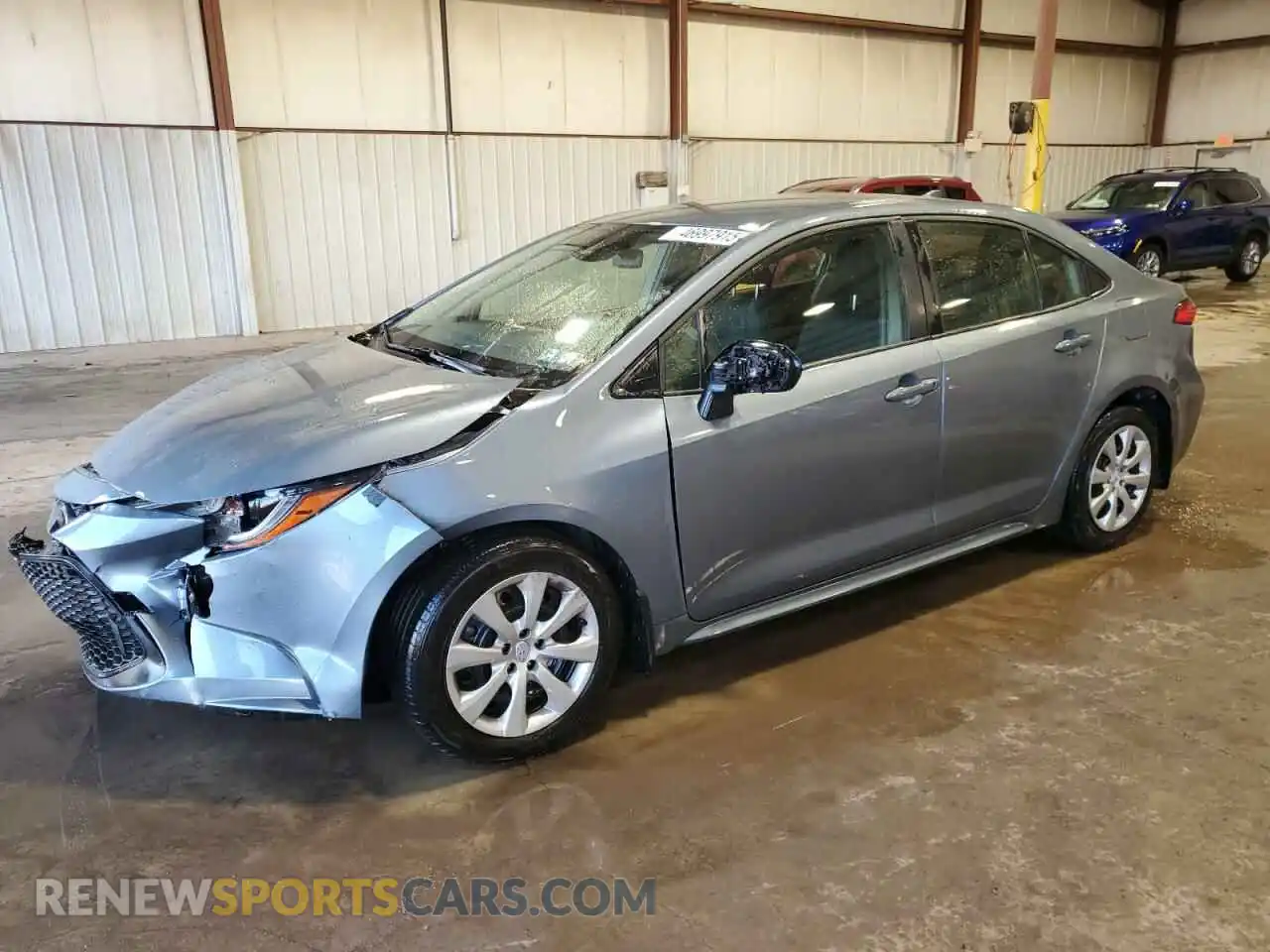 1 Photograph of a damaged car JTDEPMAE4MJ179579 TOYOTA COROLLA 2021