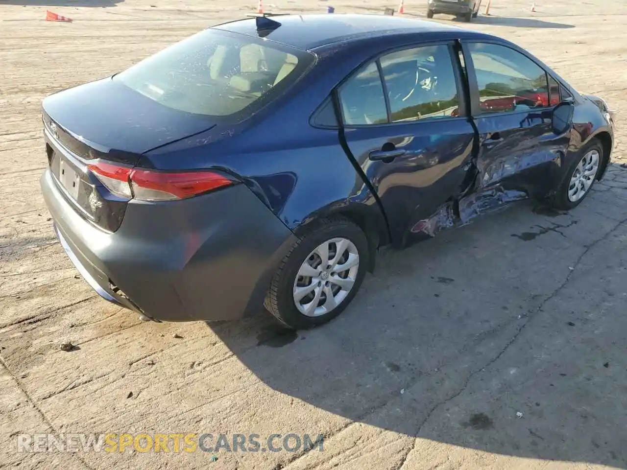 3 Photograph of a damaged car JTDEPMAE4MJ182613 TOYOTA COROLLA 2021