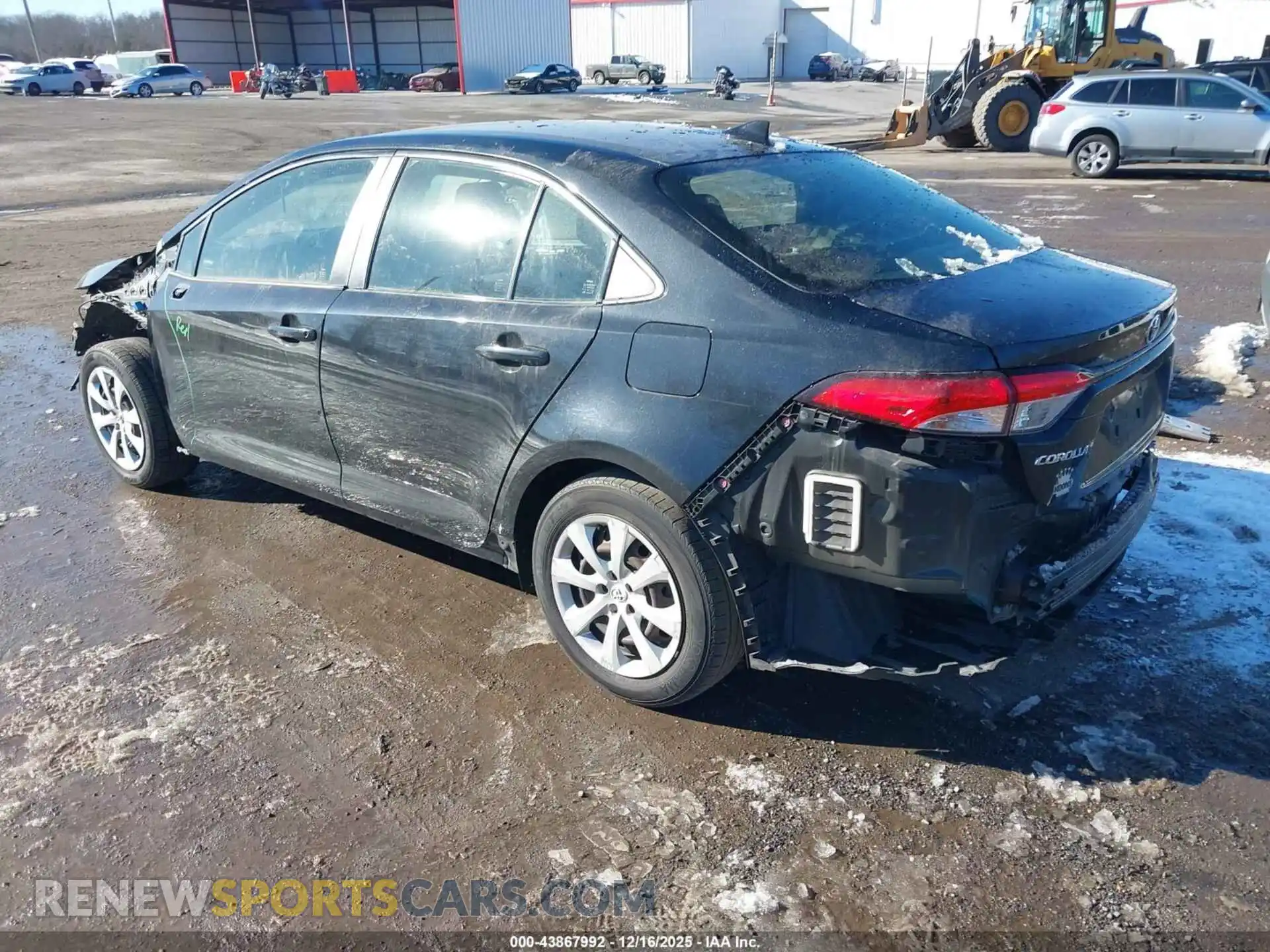 3 Photograph of a damaged car JTDEPMAE4MJ184328 TOYOTA COROLLA 2021