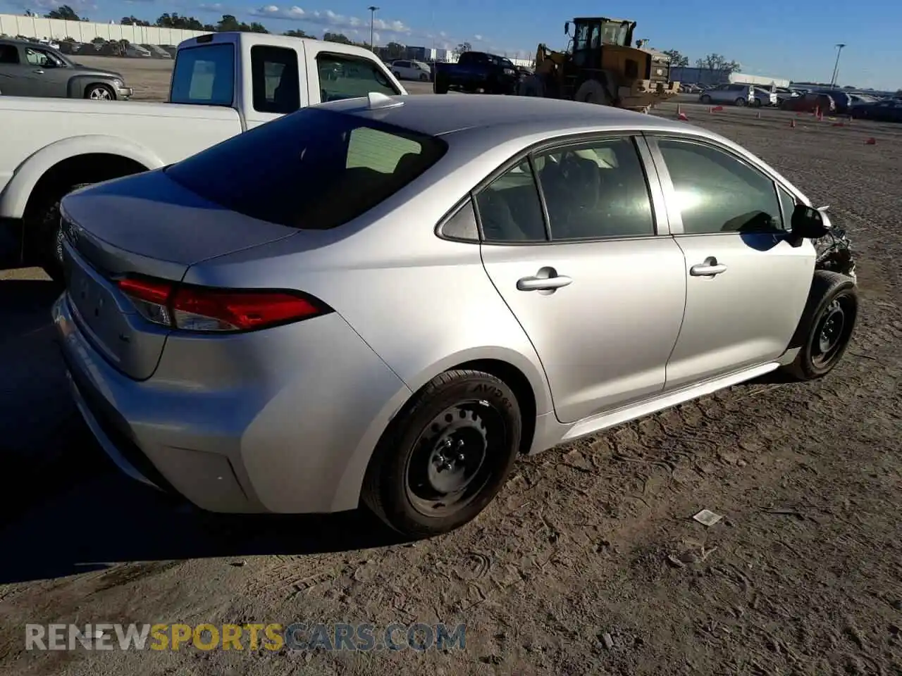 3 Photograph of a damaged car JTDEPMAE5MJ119066 TOYOTA COROLLA 2021