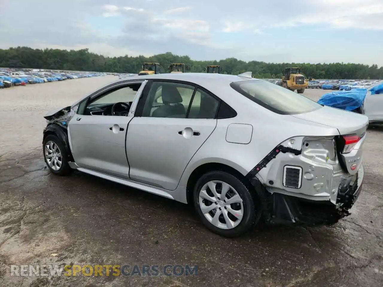2 Photograph of a damaged car JTDEPMAE5MJ122579 TOYOTA COROLLA 2021