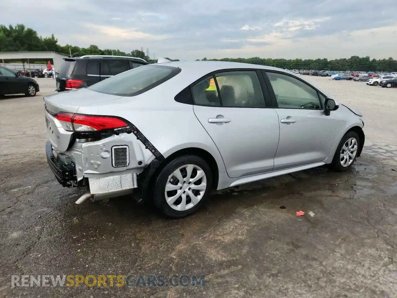 3 Photograph of a damaged car JTDEPMAE5MJ122579 TOYOTA COROLLA 2021