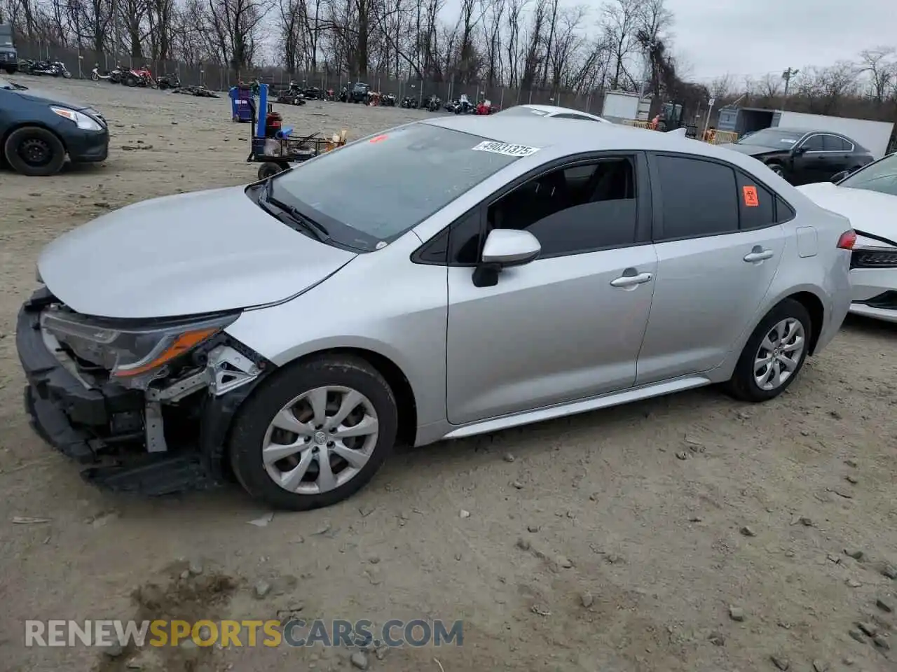 1 Photograph of a damaged car JTDEPMAE5MJ122968 TOYOTA COROLLA 2021