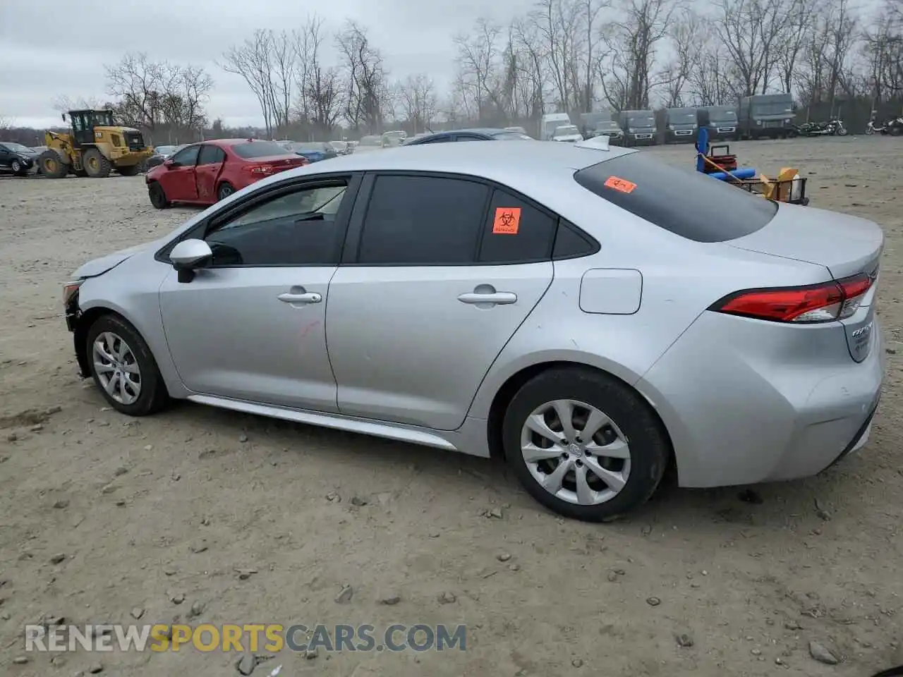 2 Photograph of a damaged car JTDEPMAE5MJ122968 TOYOTA COROLLA 2021