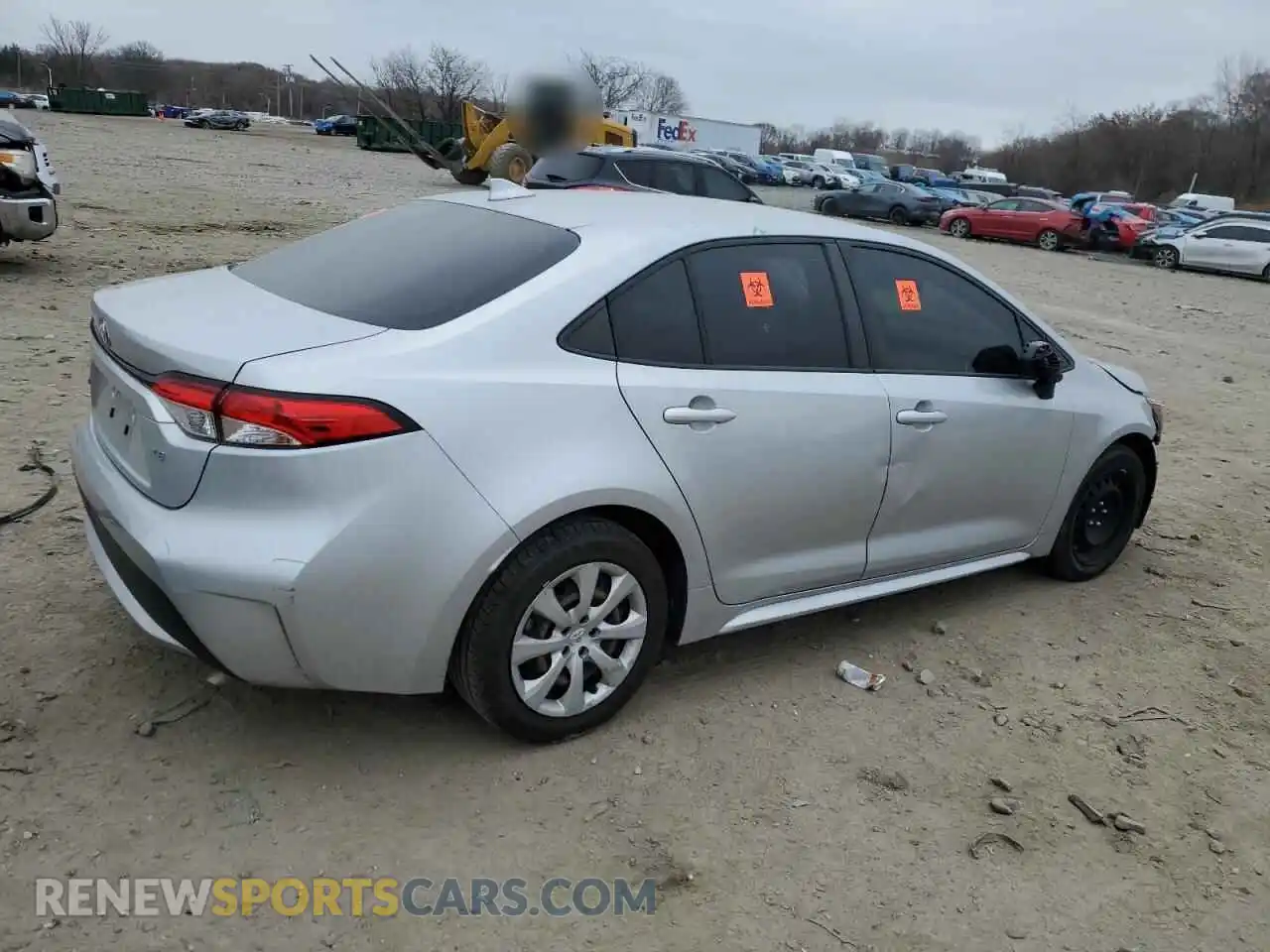 3 Photograph of a damaged car JTDEPMAE5MJ122968 TOYOTA COROLLA 2021