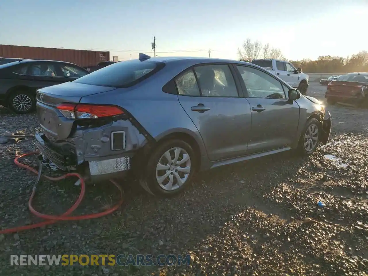 3 Photograph of a damaged car JTDEPMAE5MJ125160 TOYOTA COROLLA 2021