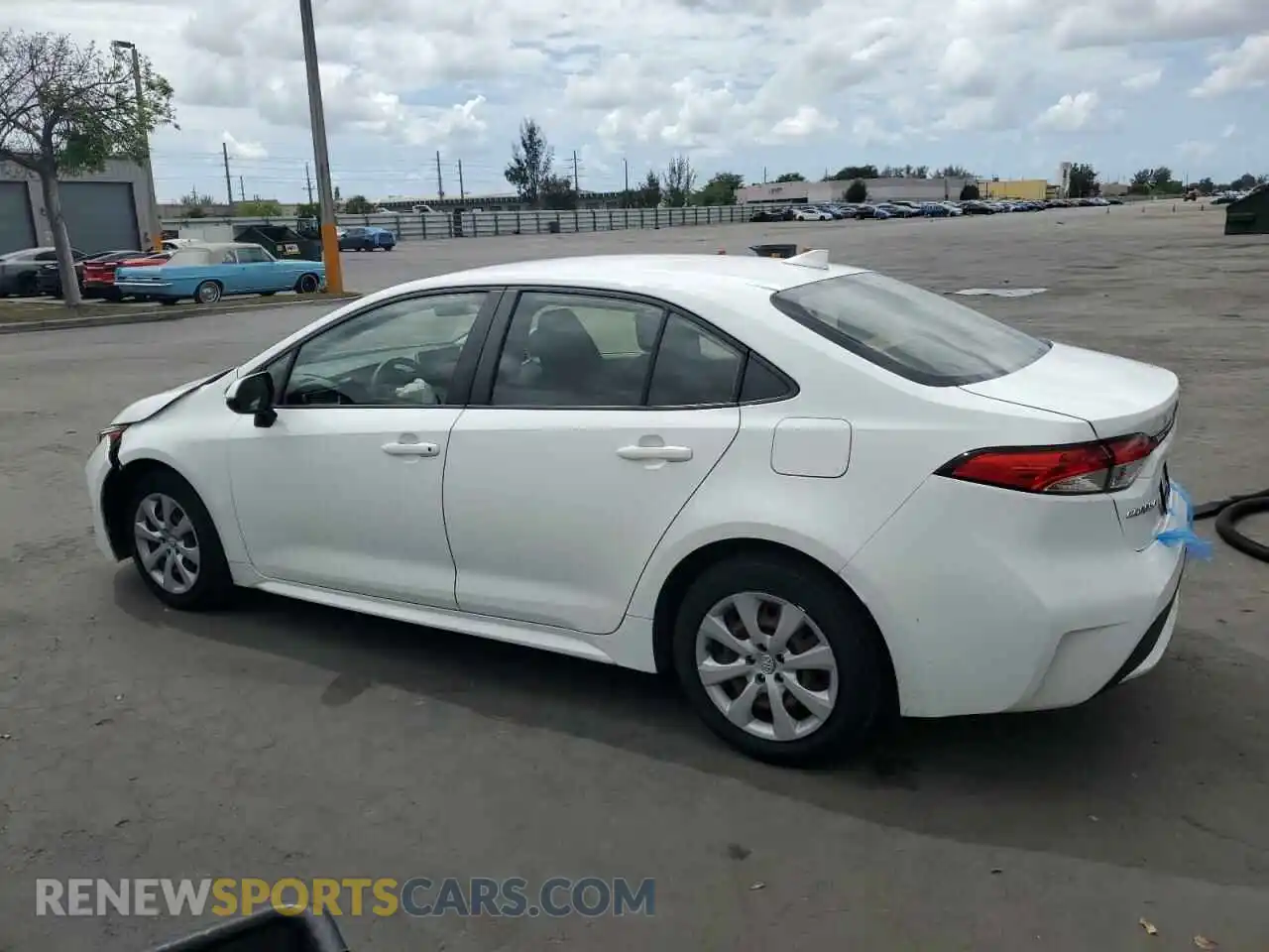 2 Photograph of a damaged car JTDEPMAE5MJ126518 TOYOTA COROLLA 2021