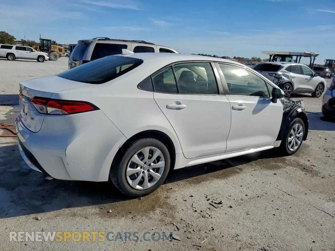 3 Photograph of a damaged car JTDEPMAE5MJ128723 TOYOTA COROLLA 2021