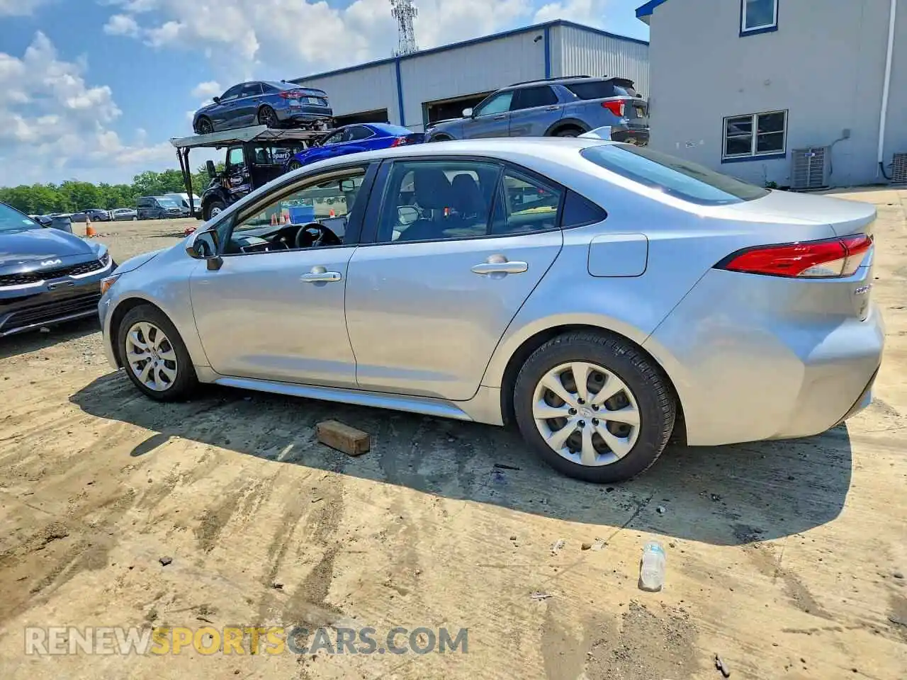 2 Photograph of a damaged car JTDEPMAE5MJ130035 TOYOTA COROLLA 2021