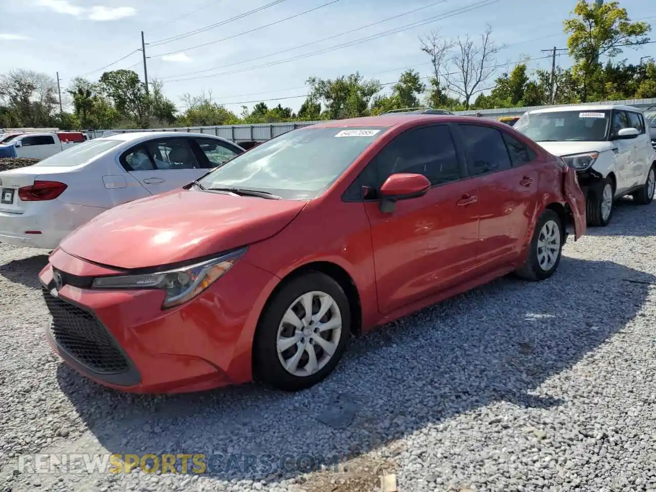 1 Фотография поврежденного автомобиля JTDEPMAE5MJ134585 TOYOTA COROLLA 2021