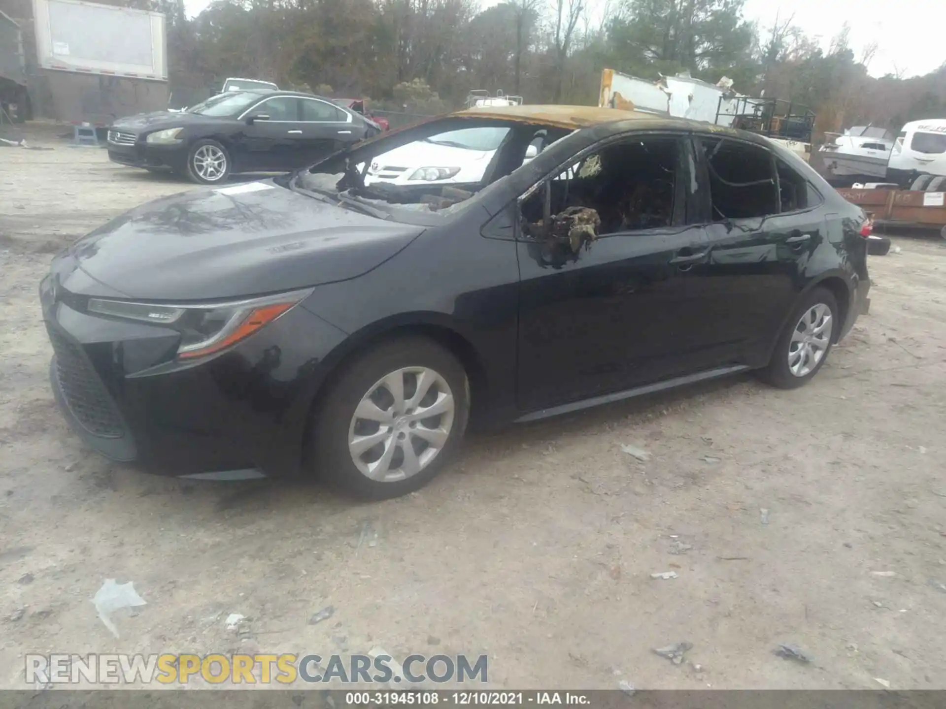 2 Фотография поврежденного автомобиля JTDEPMAE5MJ135798 TOYOTA COROLLA 2021