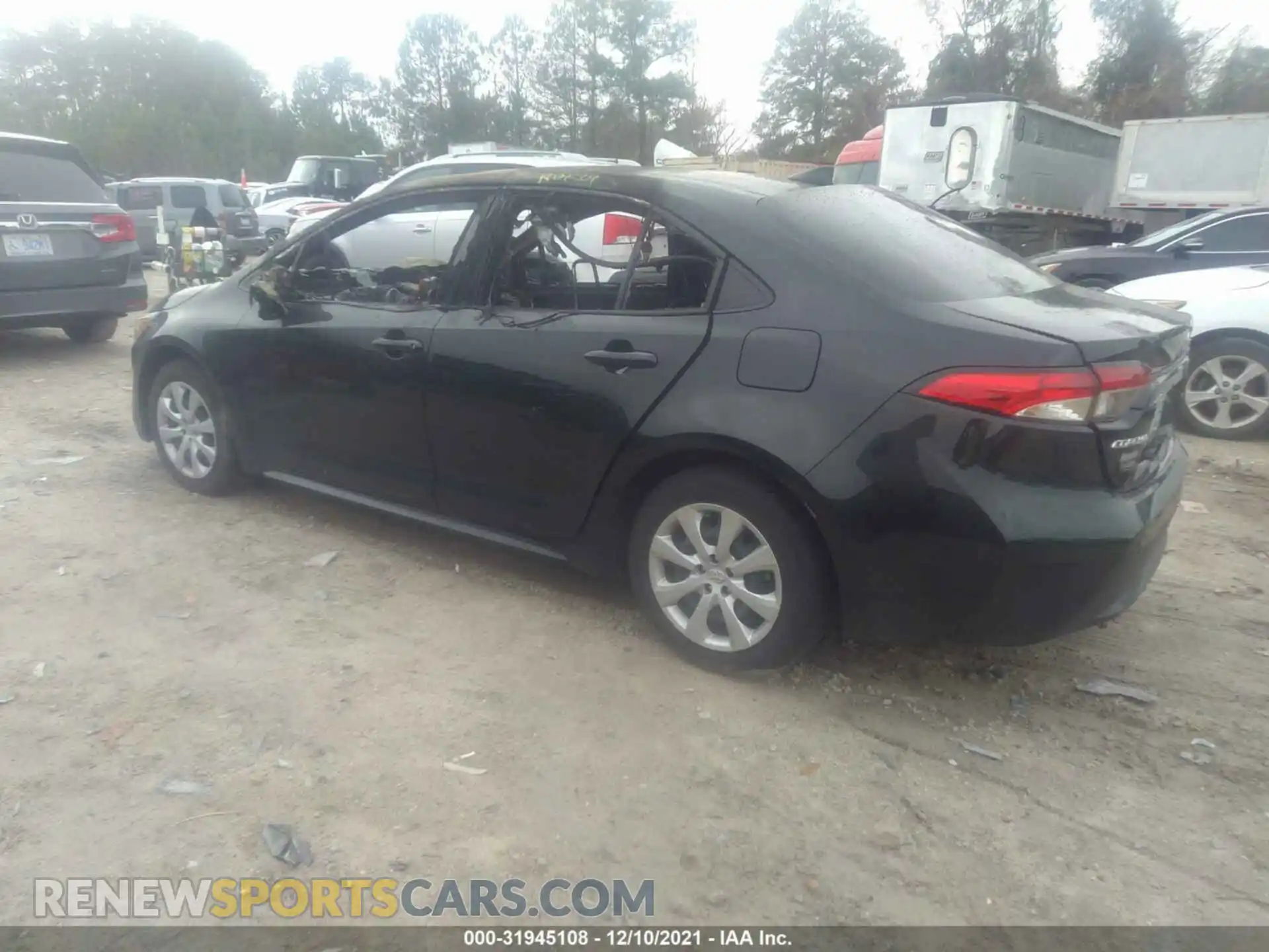 3 Фотография поврежденного автомобиля JTDEPMAE5MJ135798 TOYOTA COROLLA 2021
