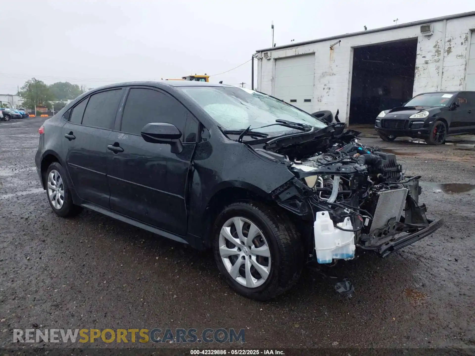 1 Photograph of a damaged car JTDEPMAE5MJ135932 TOYOTA COROLLA 2021