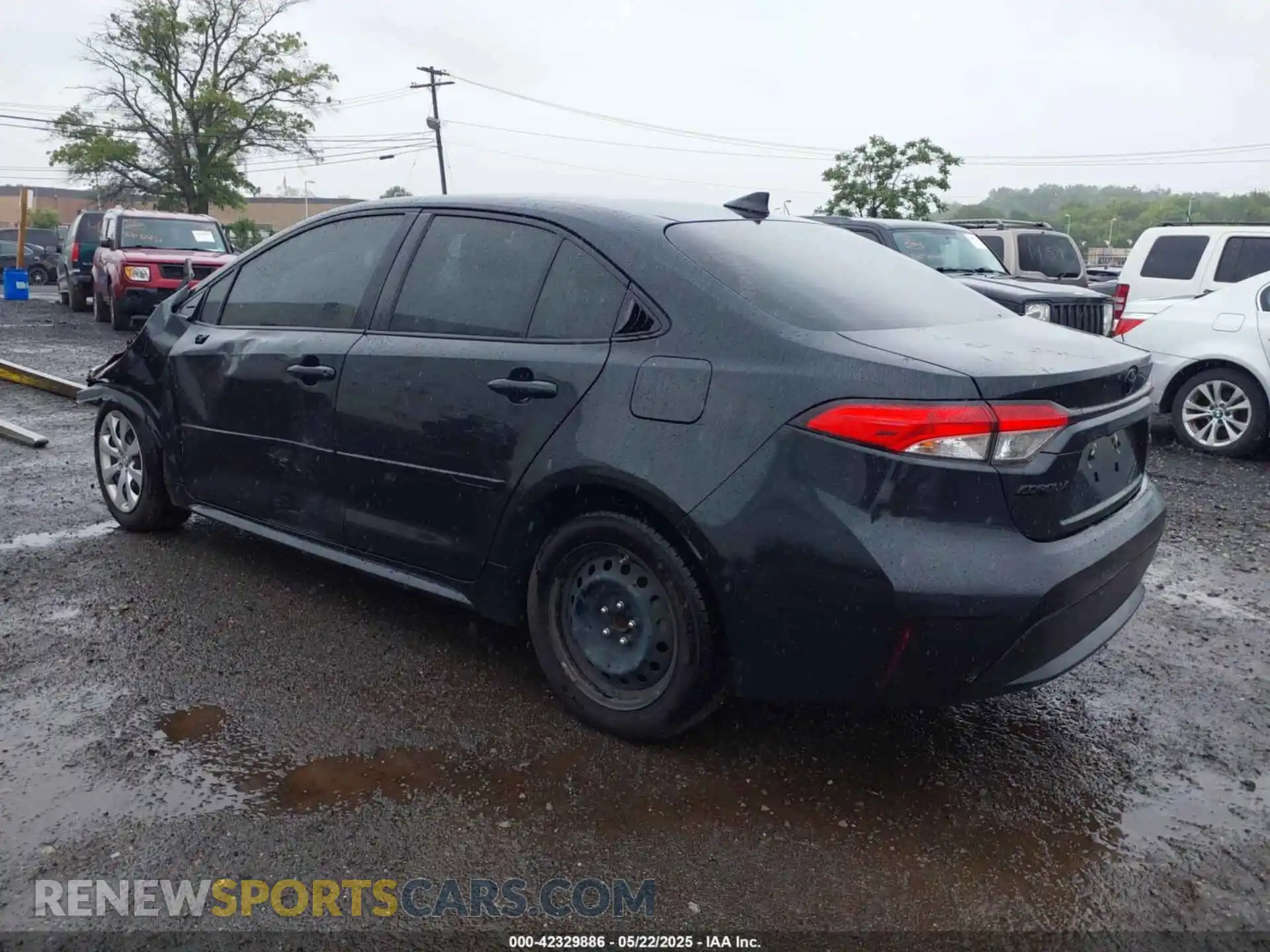 3 Photograph of a damaged car JTDEPMAE5MJ135932 TOYOTA COROLLA 2021