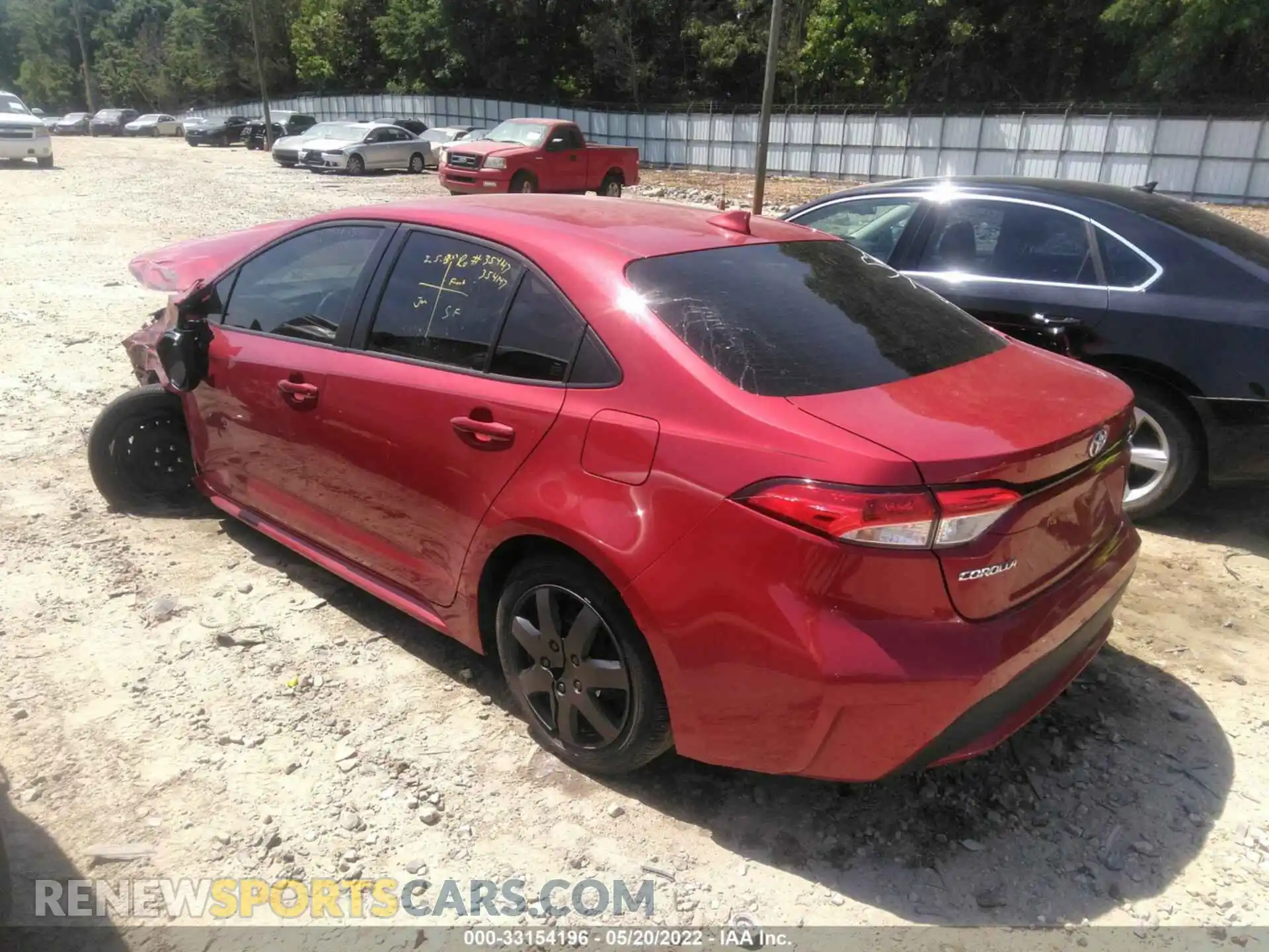 3 Photograph of a damaged car JTDEPMAE5MJ136210 TOYOTA COROLLA 2021