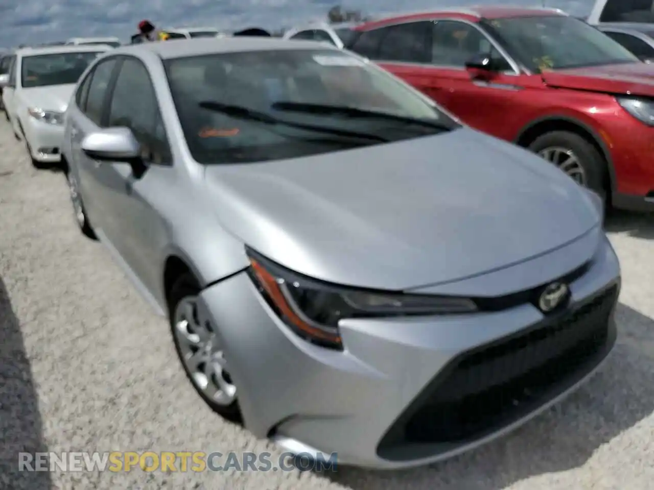 1 Photograph of a damaged car JTDEPMAE5MJ138622 TOYOTA COROLLA 2021