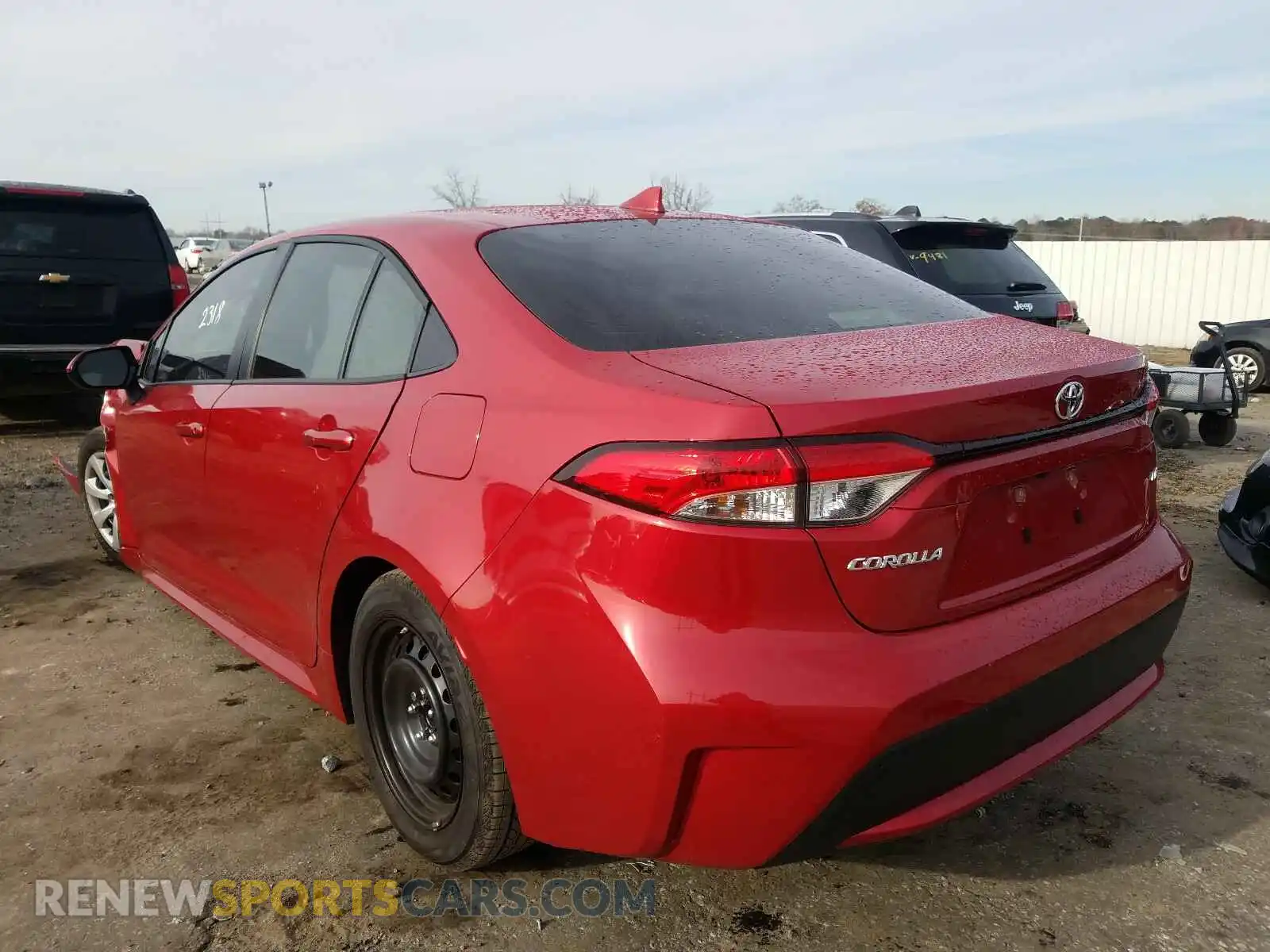 3 Photograph of a damaged car JTDEPMAE5MJ139883 TOYOTA COROLLA 2021