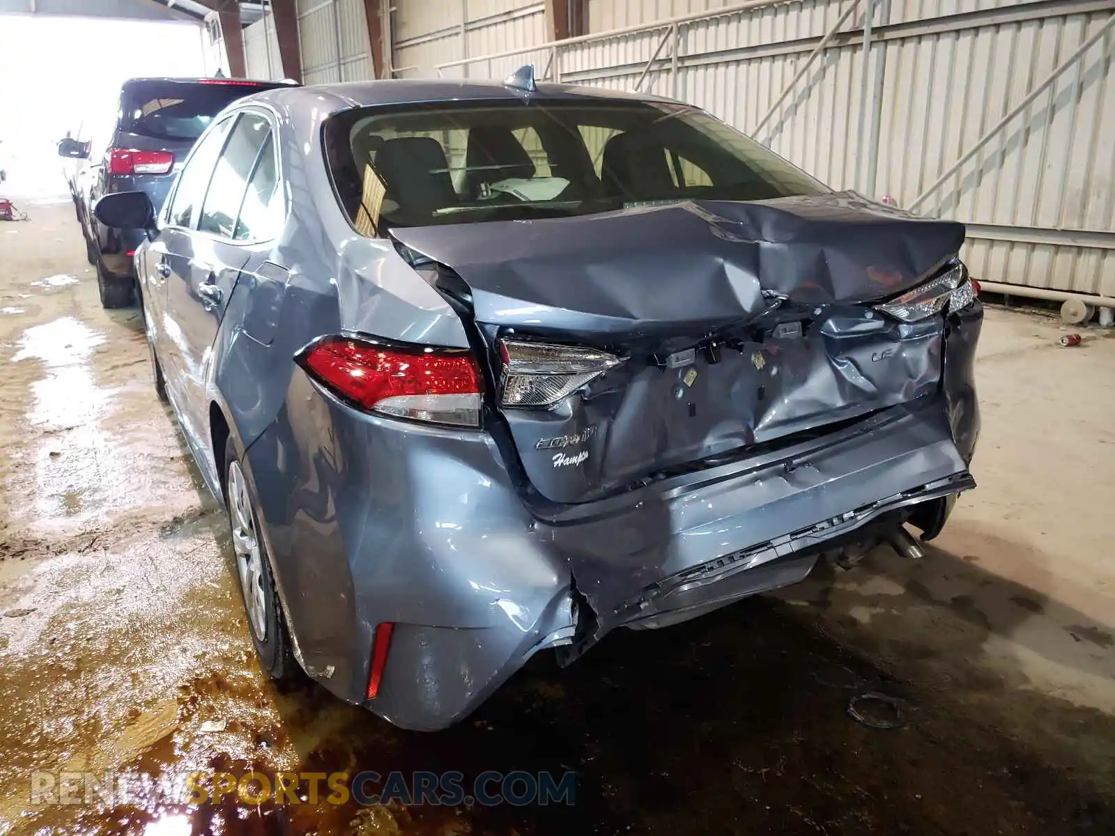 3 Photograph of a damaged car JTDEPMAE5MJ140029 TOYOTA COROLLA 2021