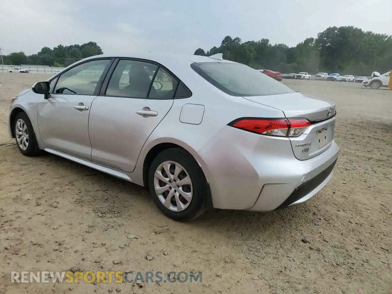 2 Photograph of a damaged car JTDEPMAE5MJ140046 TOYOTA COROLLA 2021