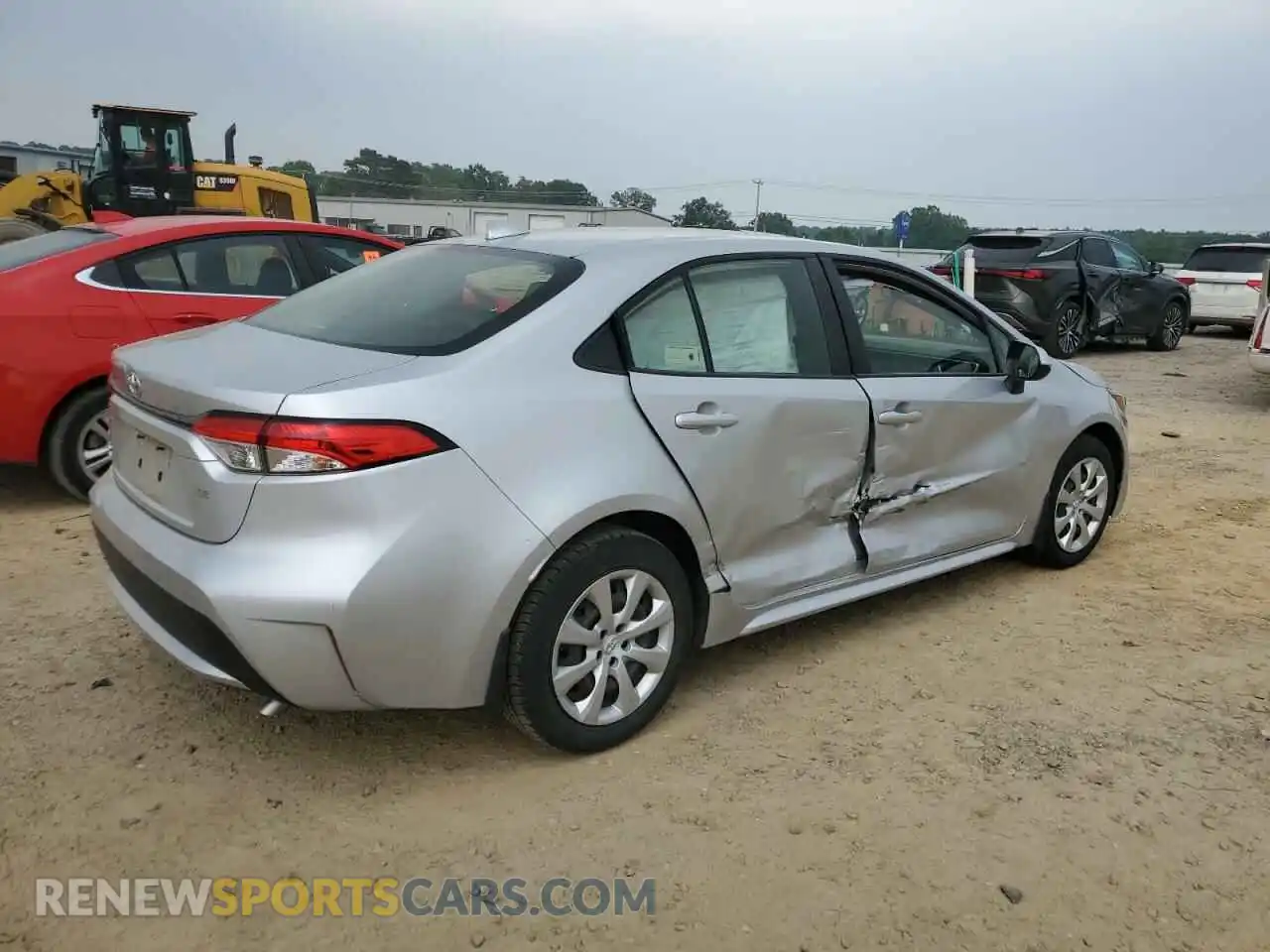 3 Photograph of a damaged car JTDEPMAE5MJ140046 TOYOTA COROLLA 2021