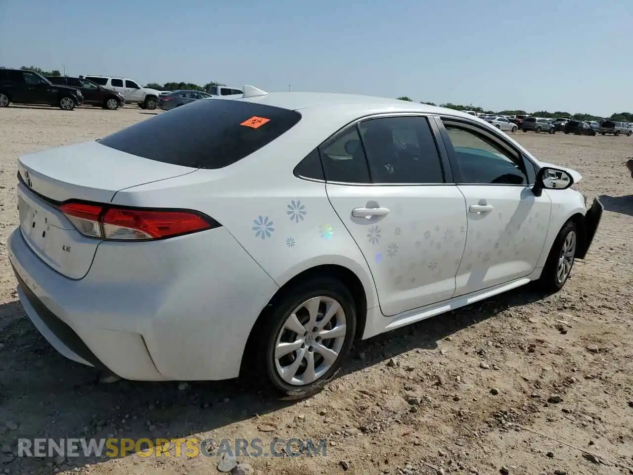 3 Photograph of a damaged car JTDEPMAE5MJ141908 TOYOTA COROLLA 2021