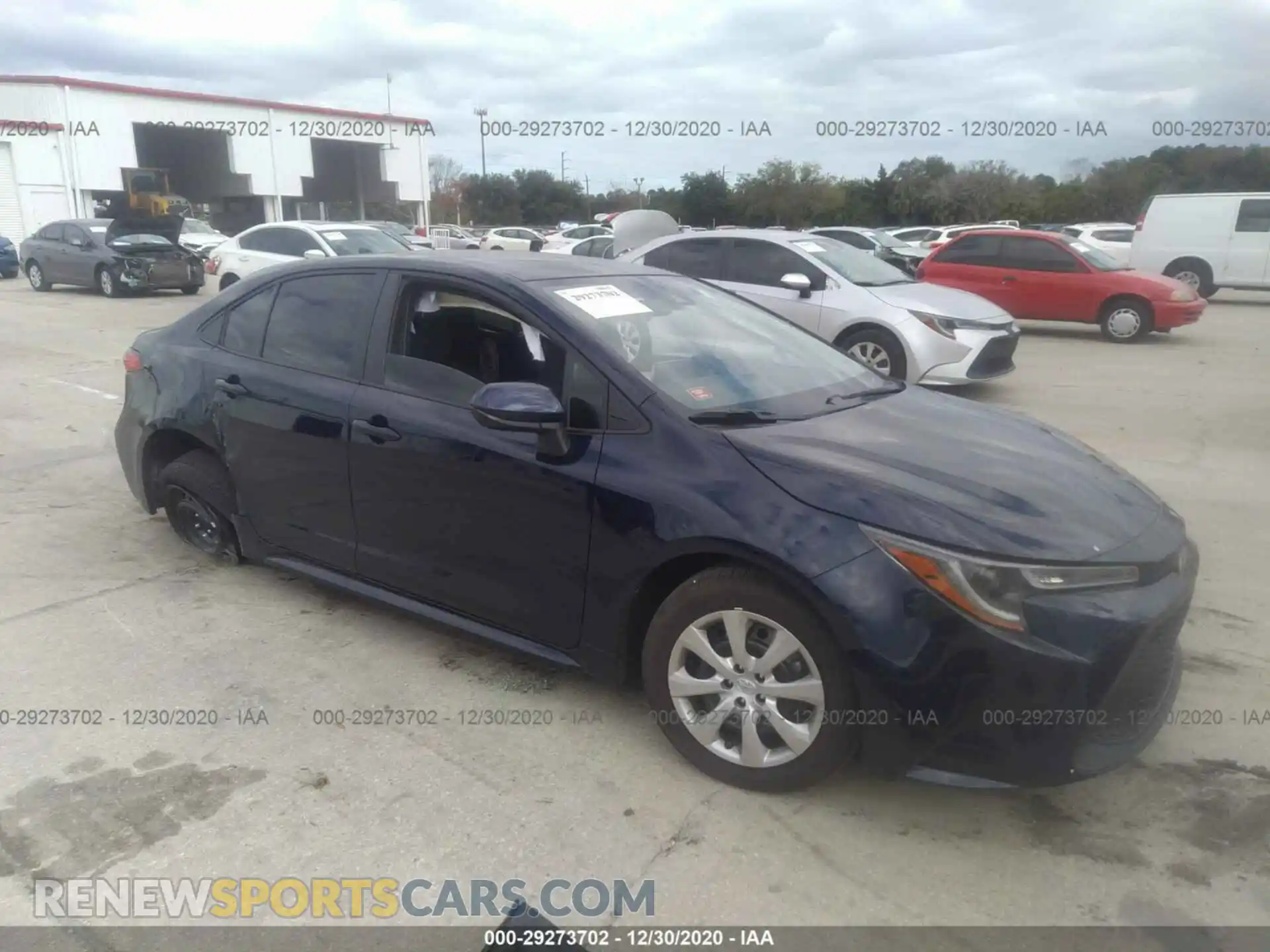1 Photograph of a damaged car JTDEPMAE5MJ143254 TOYOTA COROLLA 2021