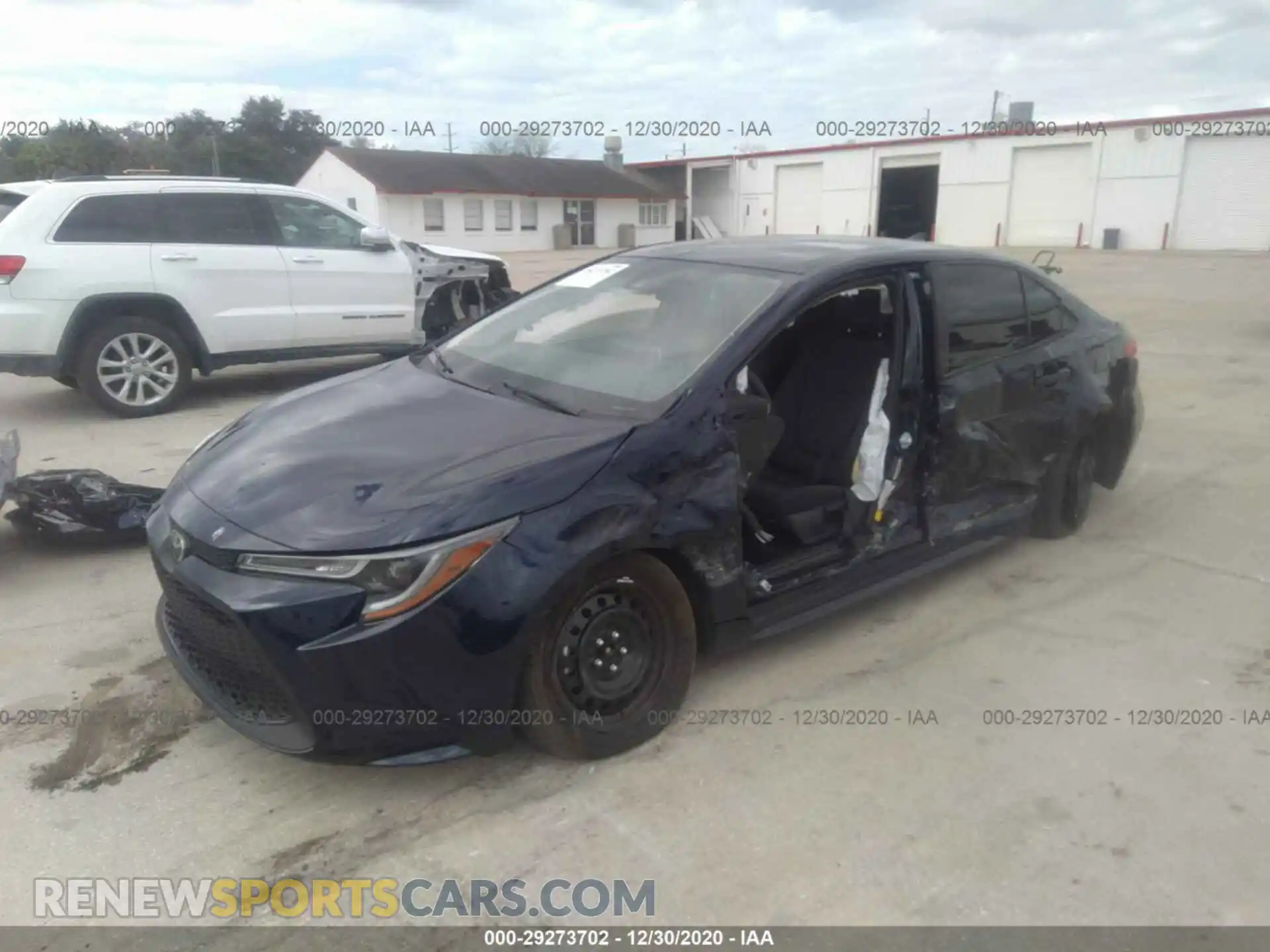 2 Photograph of a damaged car JTDEPMAE5MJ143254 TOYOTA COROLLA 2021