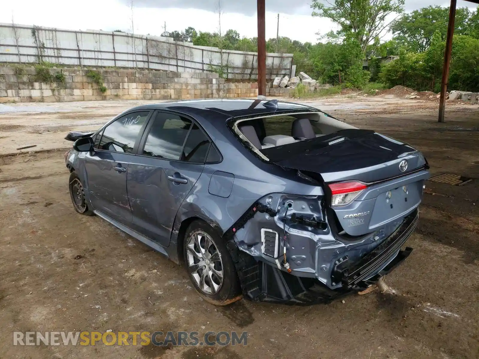 3 Photograph of a damaged car JTDEPMAE5MJ145330 TOYOTA COROLLA 2021