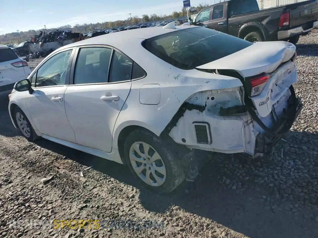 2 Photograph of a damaged car JTDEPMAE5MJ147255 TOYOTA COROLLA 2021