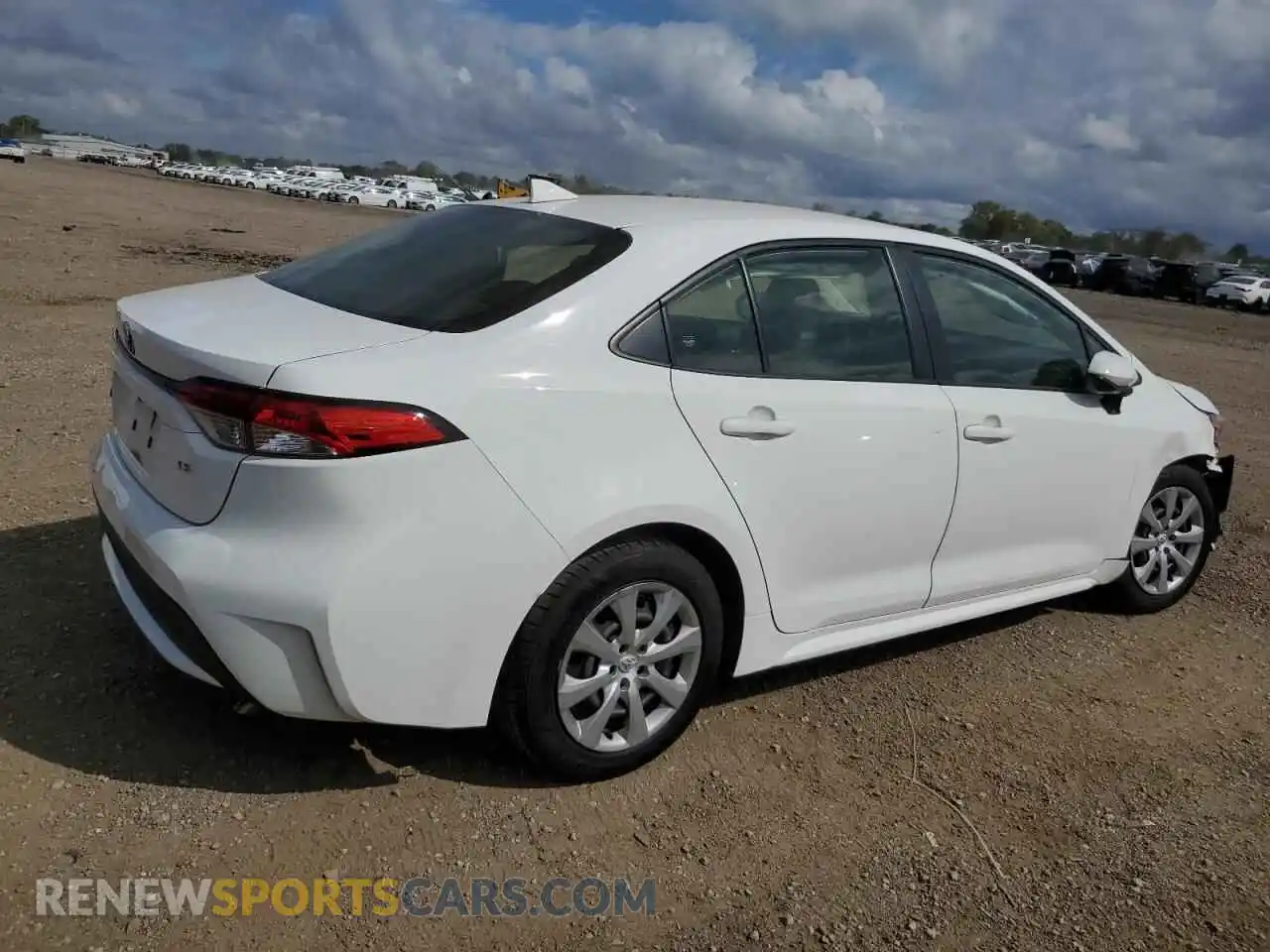 3 Photograph of a damaged car JTDEPMAE5MJ148356 TOYOTA COROLLA 2021