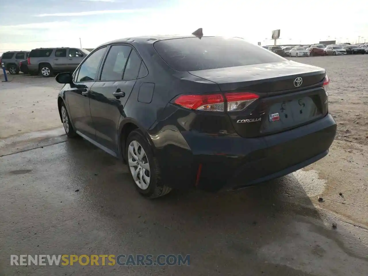 3 Photograph of a damaged car JTDEPMAE5MJ148504 TOYOTA COROLLA 2021
