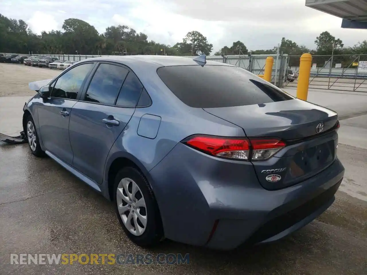 3 Photograph of a damaged car JTDEPMAE5MJ149796 TOYOTA COROLLA 2021