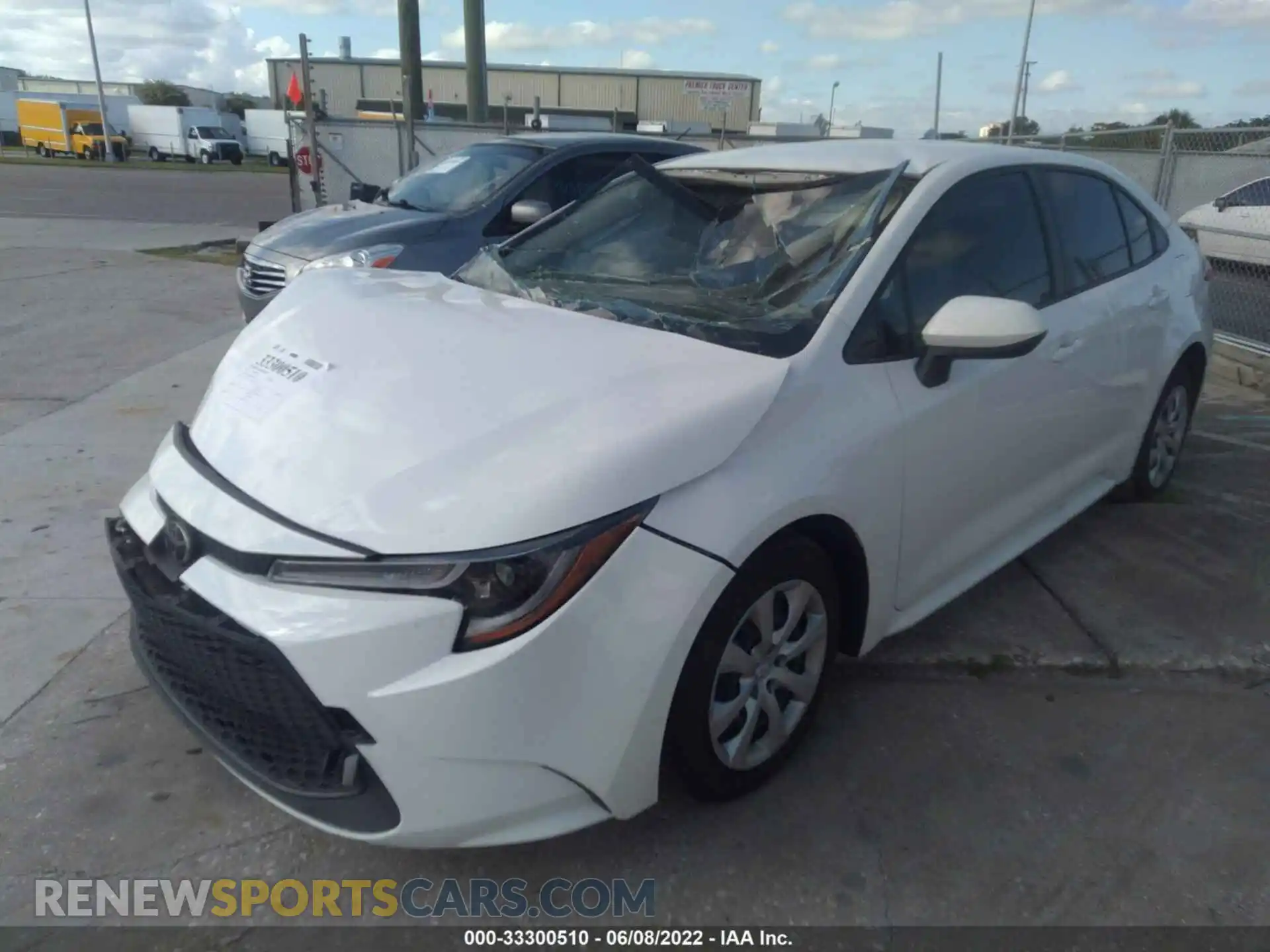 2 fotografías del automóvil dañado JTDEPMAE5MJ150625 TOYOTA COROLLA 2021