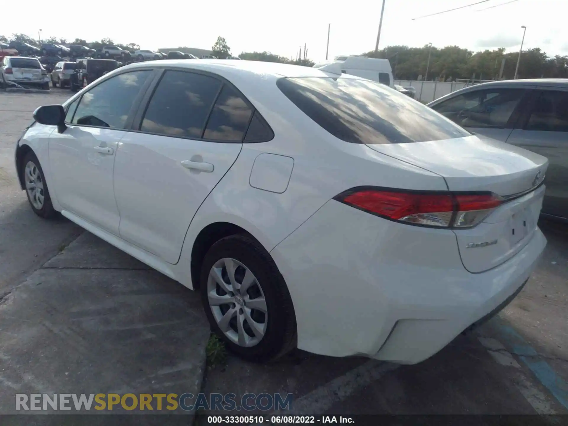 3 fotografías del automóvil dañado JTDEPMAE5MJ150625 TOYOTA COROLLA 2021