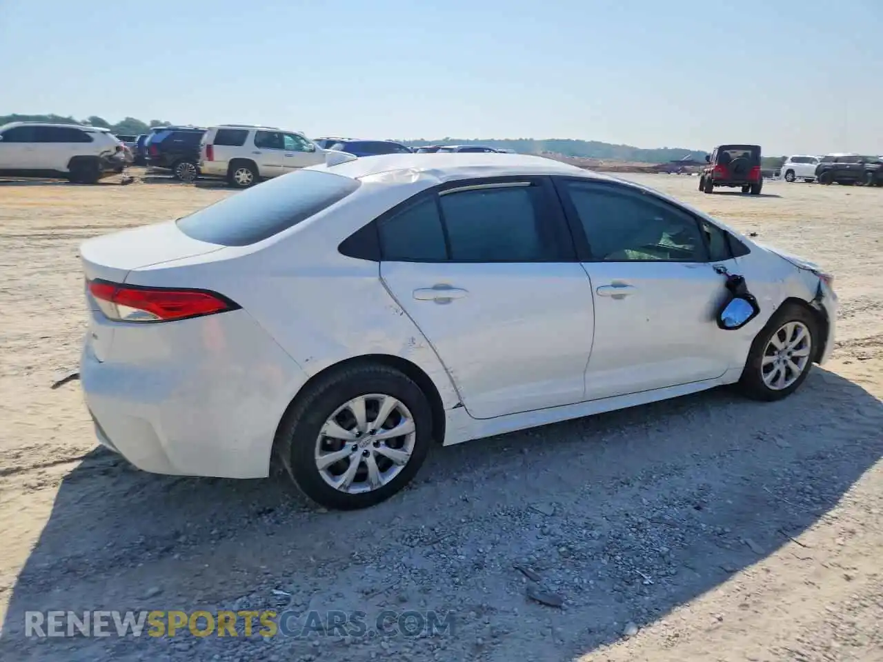 3 fotografías del automóvil dañado JTDEPMAE5MJ154903 TOYOTA COROLLA 2021