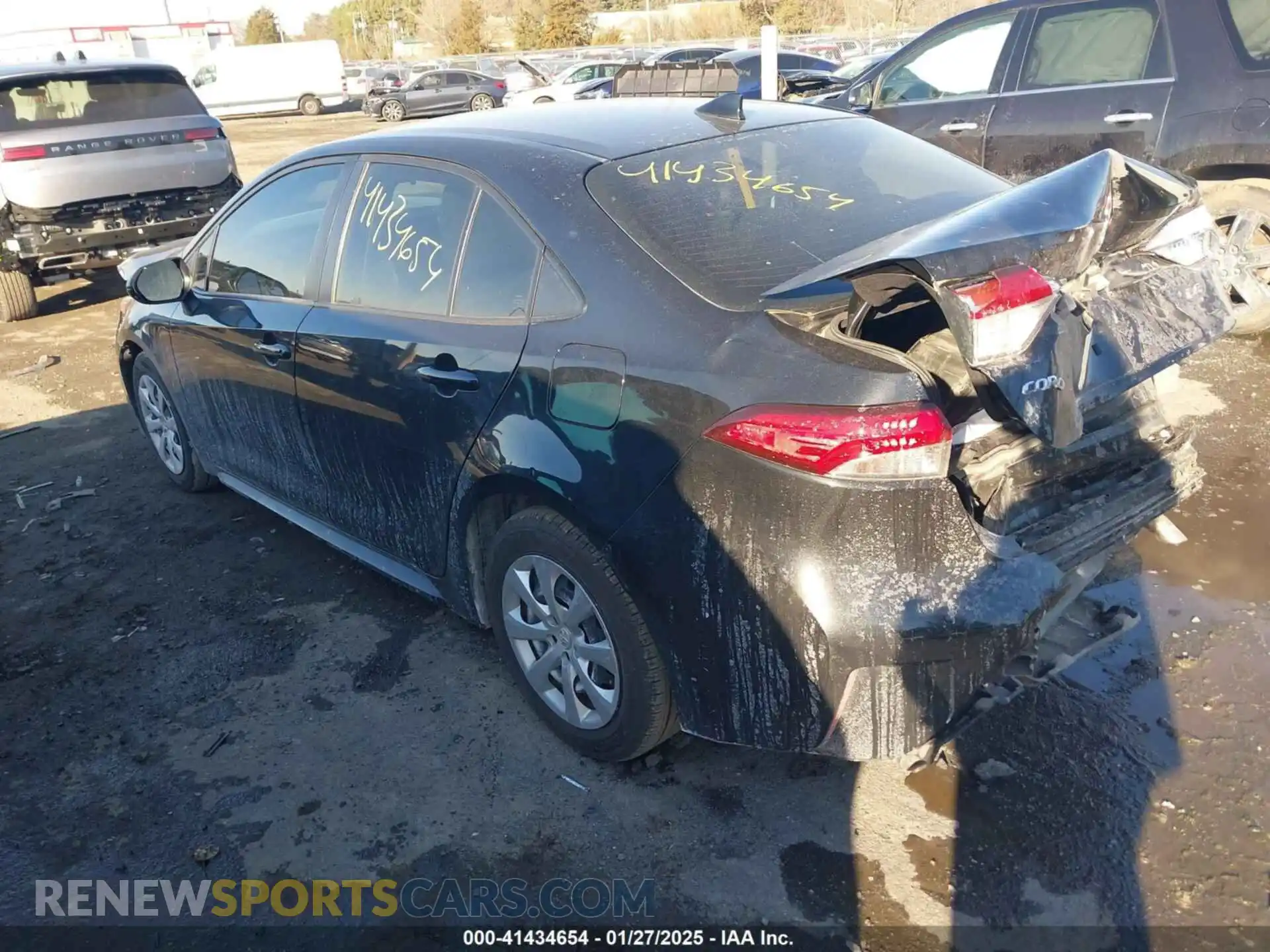 3 fotografías del automóvil dañado JTDEPMAE5MJ155601 TOYOTA COROLLA 2021