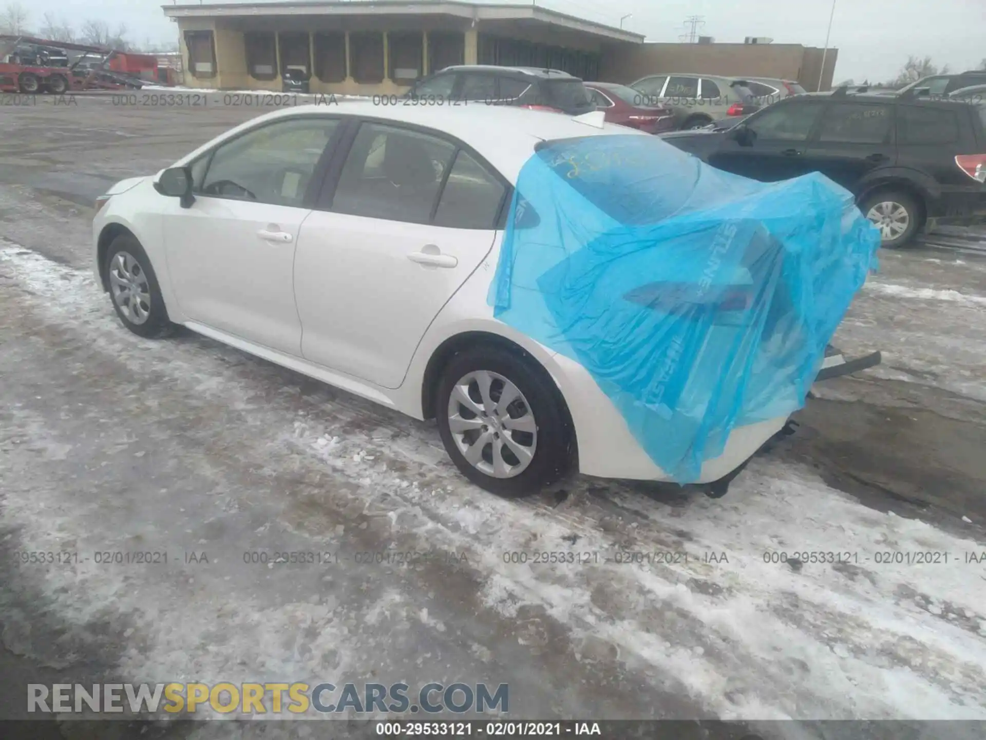 3 Photograph of a damaged car JTDEPMAE5MJ156473 TOYOTA COROLLA 2021