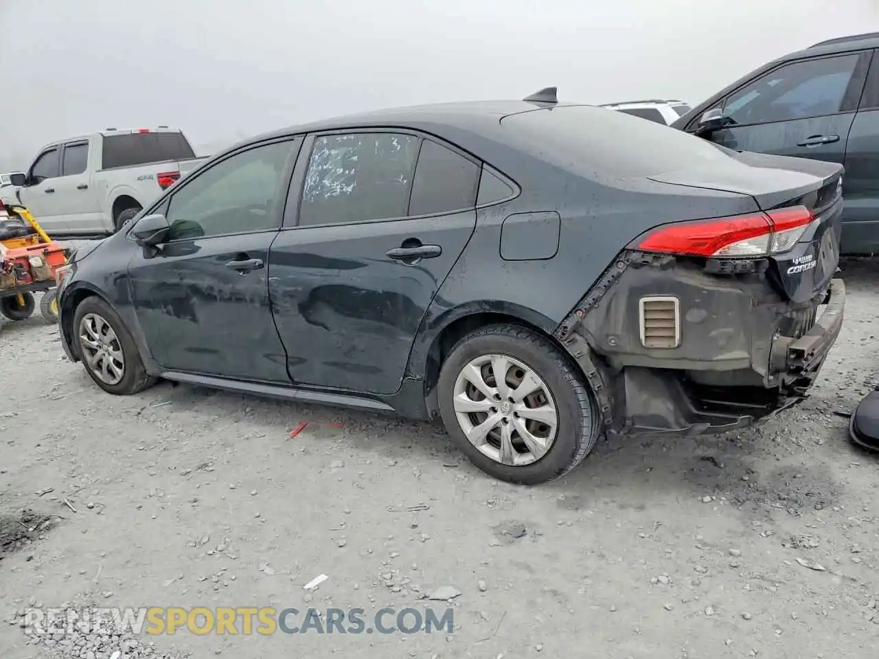 2 Photograph of a damaged car JTDEPMAE5MJ156487 TOYOTA COROLLA 2021