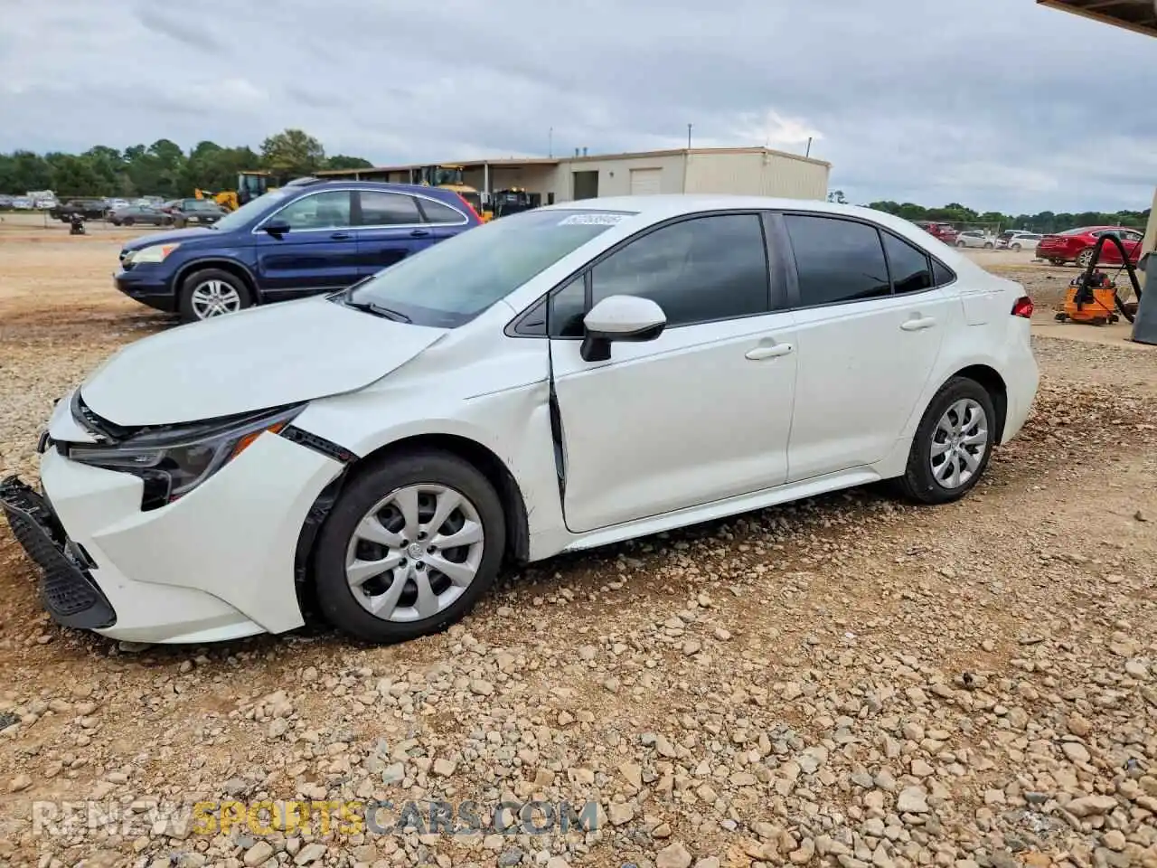 1 Photograph of a damaged car JTDEPMAE5MJ157087 TOYOTA COROLLA 2021