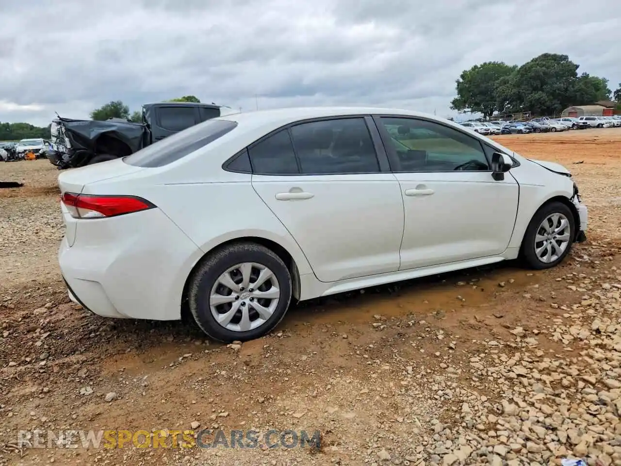 3 Photograph of a damaged car JTDEPMAE5MJ157087 TOYOTA COROLLA 2021