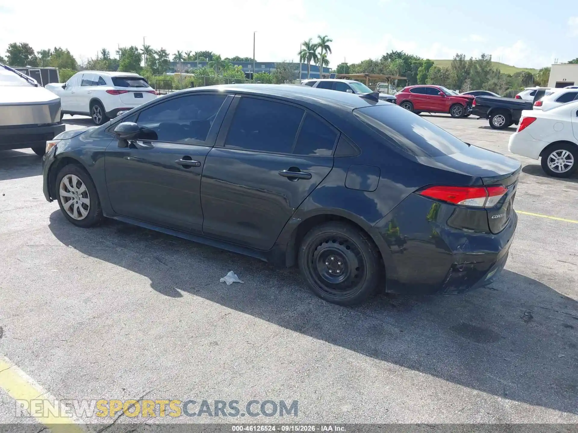 3 Photograph of a damaged car JTDEPMAE5MJ157784 TOYOTA COROLLA 2021
