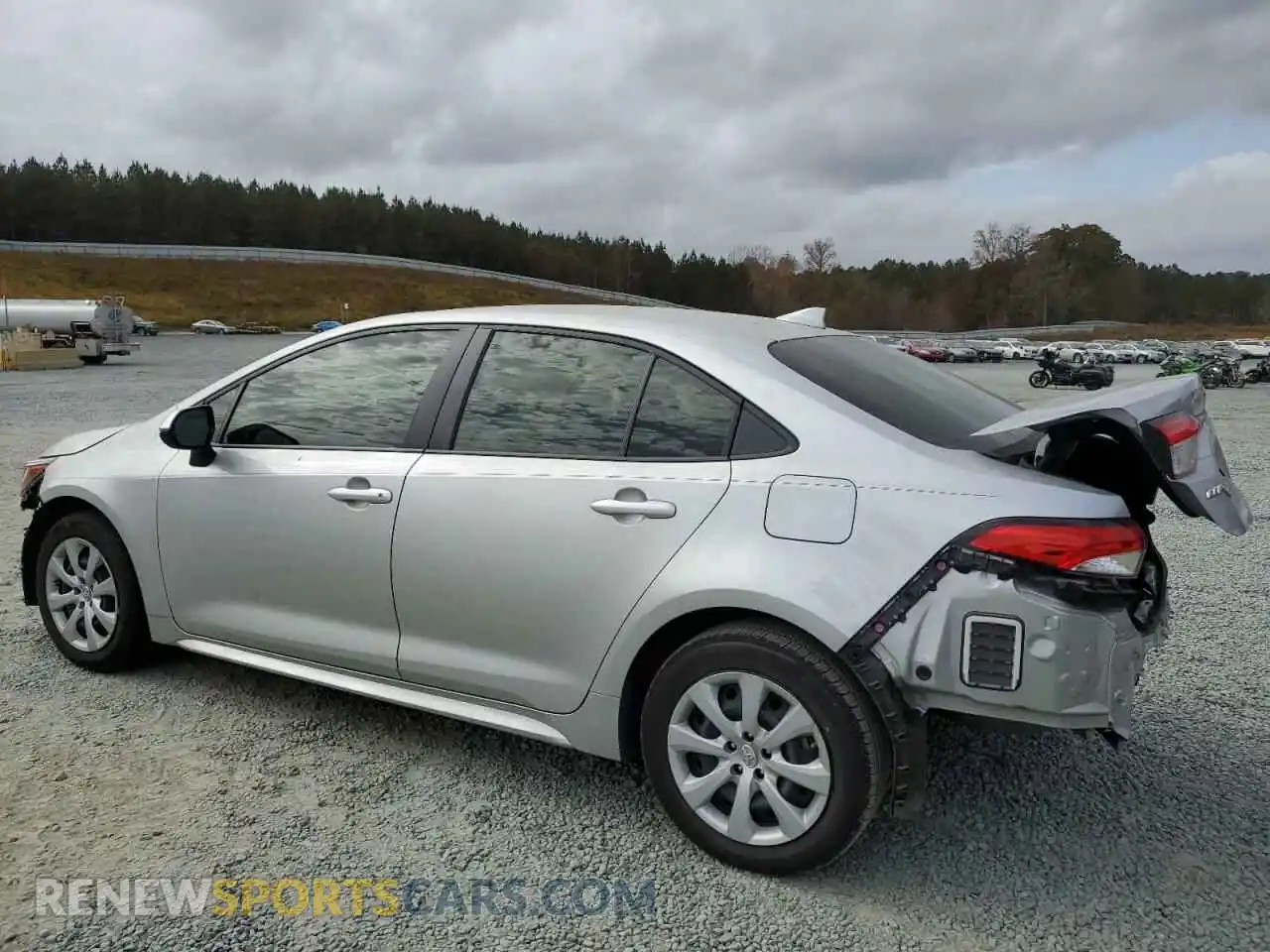 2 Photograph of a damaged car JTDEPMAE5MJ160782 TOYOTA COROLLA 2021